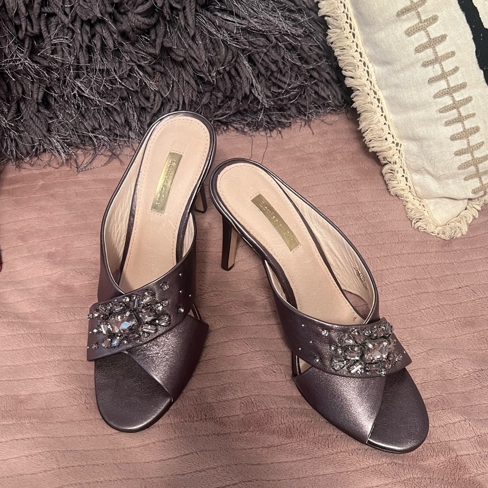 Louise et Cie  Rhinestone Heels